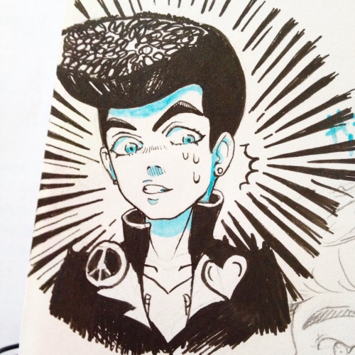 bloodandartsart:Sweaty Josuke. porn pictures