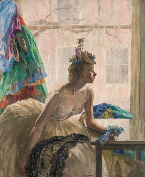 The Little Dancer  -   Ethel GabainBritish 1883 - 1950 Oil on canvas,91.5 x 67.5 cm