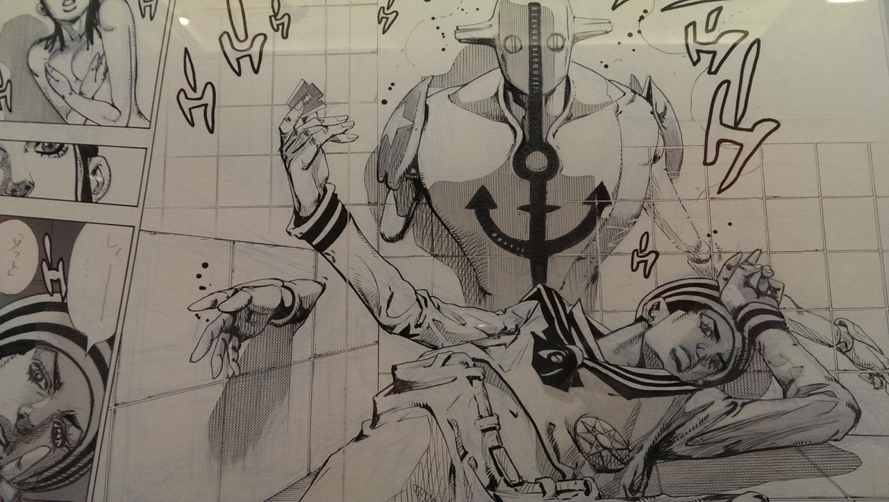 piccioninja:  The Jojolion exposition was great anyway.  Photo courtesy of Marty.