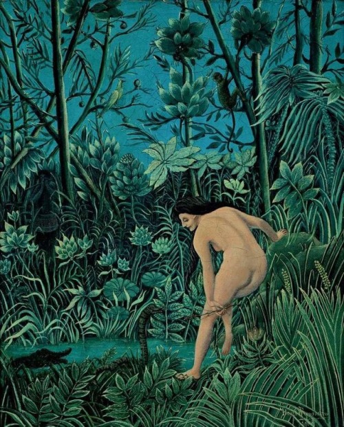sugarmeows:Le Charme (1909) – Henri Rousseau (French, 1844–1910)