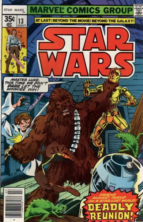comicbookcovers:  Let The Wookie win…some covers featuring Chewbacca