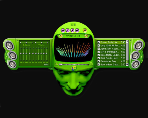 y2kaestheticinstitute: ‘Headspace’ - Windows Media Player 9 Skin (2001)