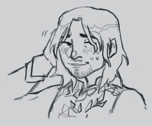 Out Of Battle, Laiz Does Not Reseble His Furious Self At All. Awkward, Friendly And Charming In His Own,