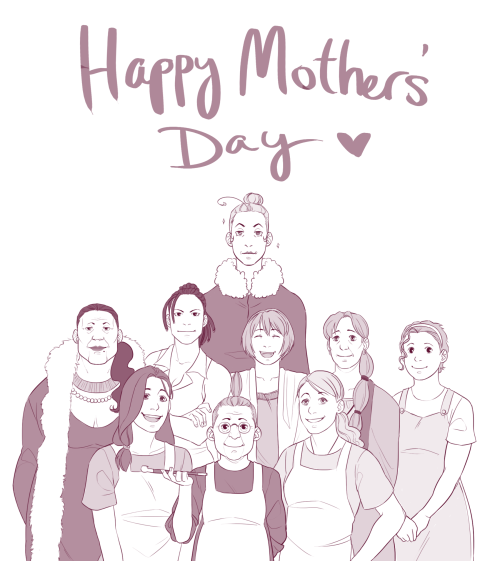 yugimvto:bonus Mama Hawkeye appreciation: