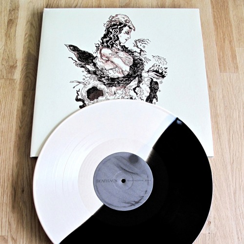 guldsevinyl: Deafheaven - Roads to Judah LP1st press /300 cream &amp; black split vinyl || Death
