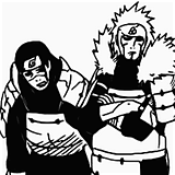 sharingan-legacy:  Senju Tobirama and Senju Hashirama: opposite personalities 