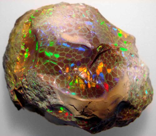 odditiesoflife:Rare Ethiopian OpalsLarge and rare pieces of rough Welo opal. This newly discovered o