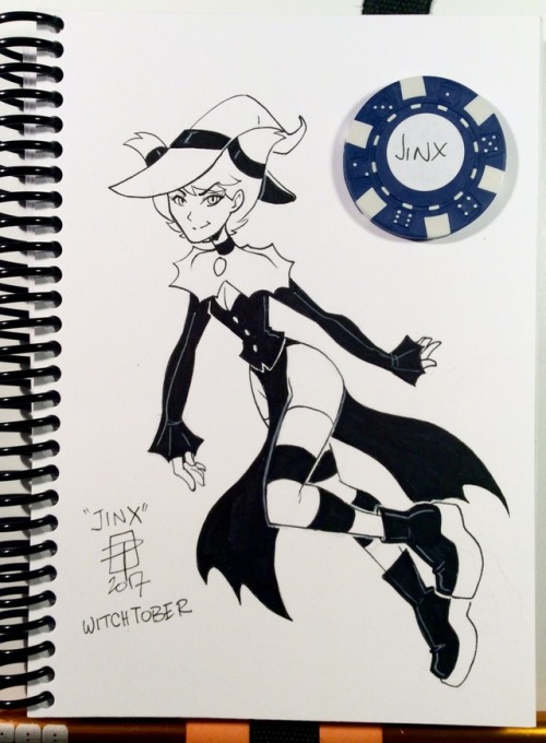 callmepo:Witchtober day 28: Jinx from Teen adult photos