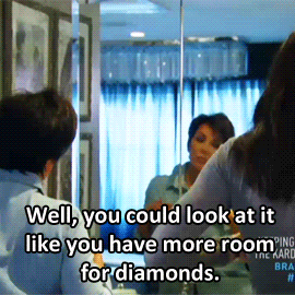 she reeks of opulence, i love it.
