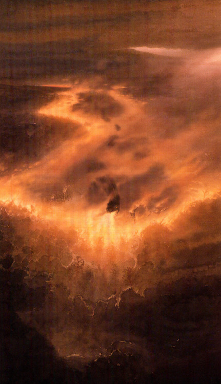 jrrtolkiennerd:Many depictions of Glaurung the Golden, first of the Urulóki, the fire-drakes of the 
