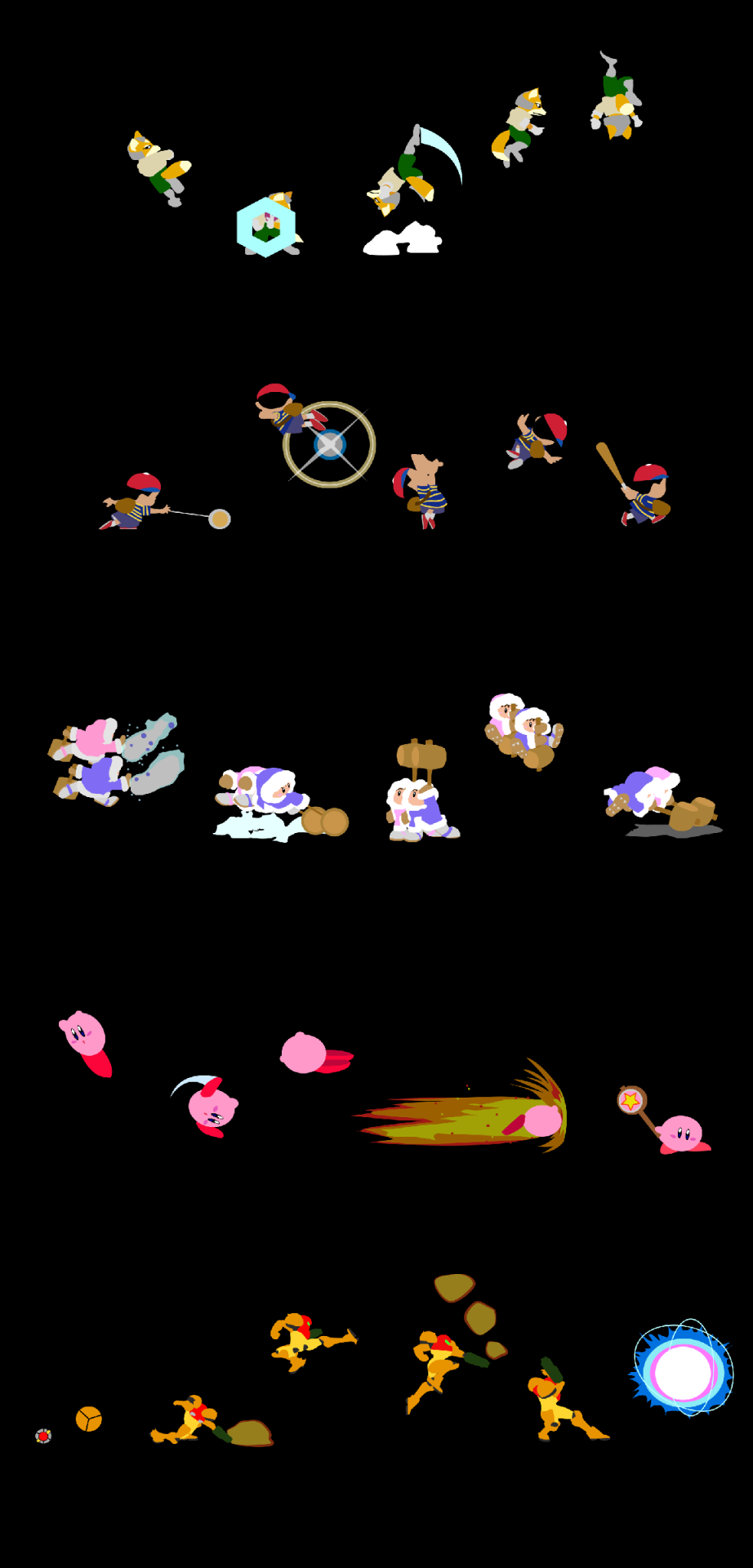 chrispocetti:  “simply melee” here is the full collection… including alternate