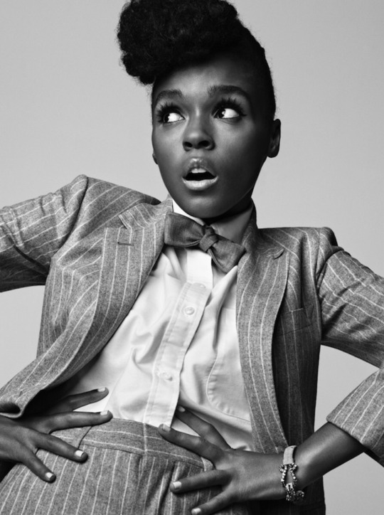 darksteel-relic:  biologicalstepfather:  libertarirynn:  estelliaslair:  vaporwavesimulator: women wear suits better than men and thats just a cold hard fact One name to those who doubt these words: ESTHER QUEK I rest my case.  Exhibit B: Janelle Monáe