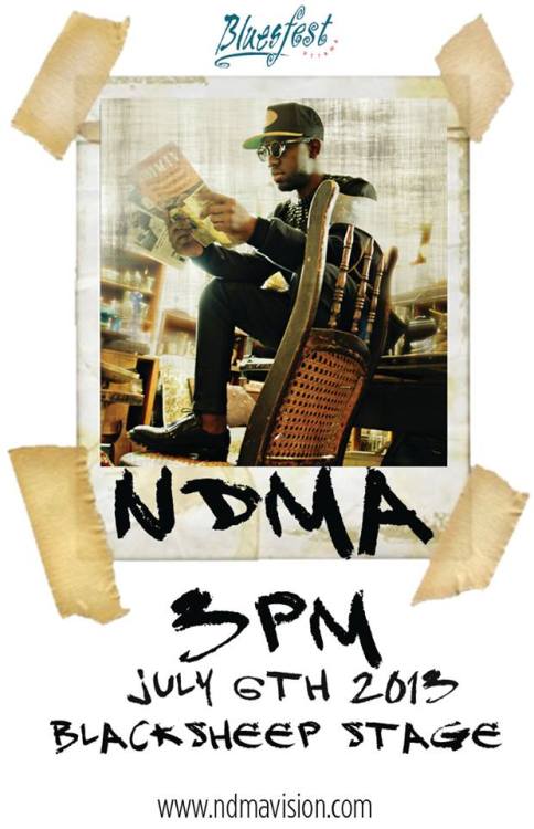 This saturday! the homie N.D.M.A will be performing live with his whole band and some surprises so f