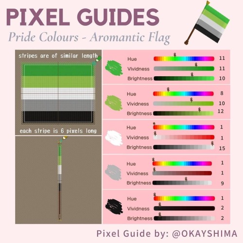 qr-closet: pride handheld flags pixel guides ✨