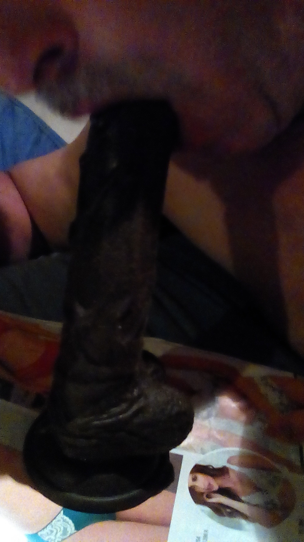 Sissyschwein beim Katalogblättern