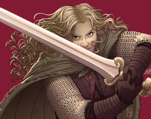 bethany-sellers: ⚔I am No Man⚔ My Eowyn piece for the Princess Power! art show at Guzu Gallery! The 