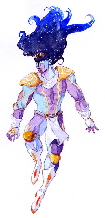 mori-hoe:I have some watercolors lying around and I’m trying to get back into art, so have a waterco