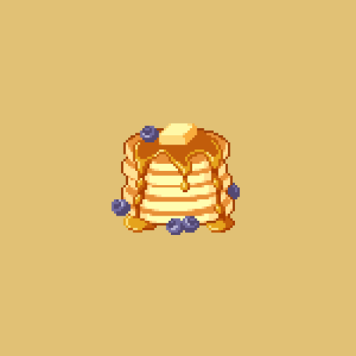 I've Made Food Pixel Art For The First Time. It's A Pancake!