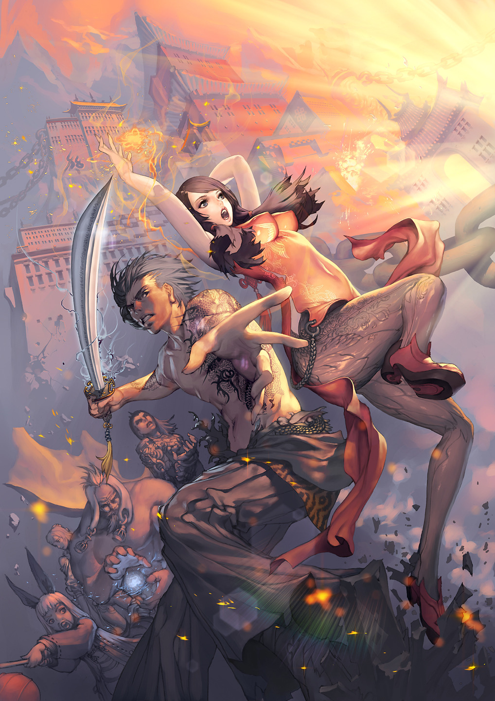newzeta:블소 오리지널 홍보 포스터  blade and soul  Original promotional