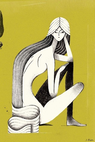 talesfromweirdland:  PIN-UPS 1-4, by American illustrator, Julianna Brion.