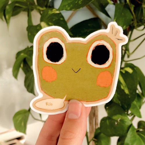 libbyframe:Sticker shop update! I just added Cat and froggo stickers to my shop and restocked the mu