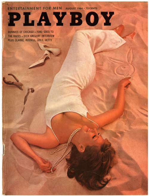 mysterygirlvintage:Playboy; August 1964 Cover Model: Barbara Reeves • Photo by Stan Malinowski