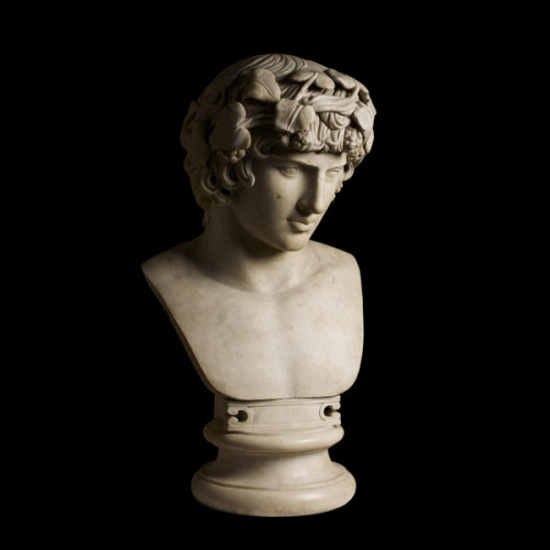 artmagnifique:Bust of Antinous, 130-140 CE, Rome, Italy.