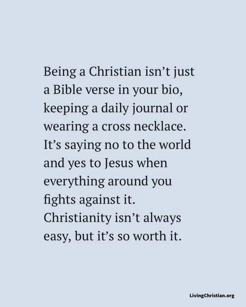 livingchristian1:It’s not always easy, but so worth it! God Bless - KJ www.instagram.c