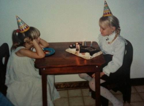 I turned 31 today. Not sure how I feel about that. ;)Photo: I probably was turning 5, got my first t
