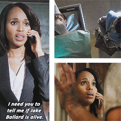 popeandballard:  Olivia & Jake + Olivia worrying & caring about Jake 