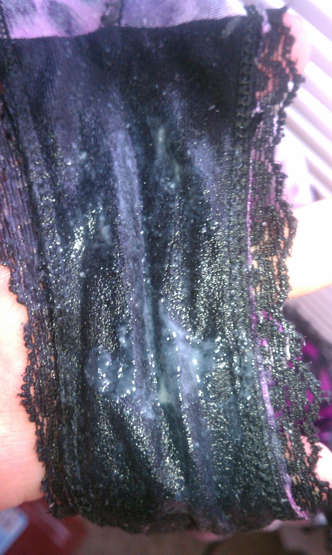 labellaashley69:  YEP!! destroyed those panties!!! who wants a taste? 