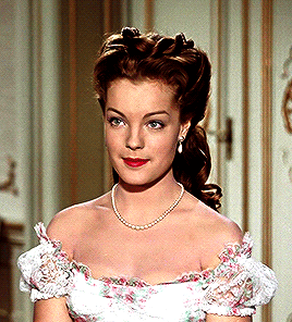 Romy Schneider as Sissi in Sissi, die junge Kaiserin / Sissi, the Young Empress (1956) dir. by Ernst