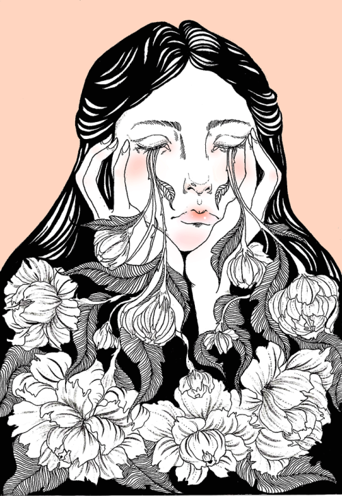 XXX 1000drawings: cry me a garden    by Mar photo