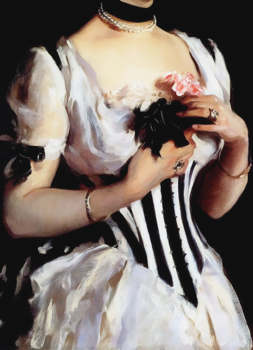 warpaintpeggy: INCREDIBLE DRESSES IN ART (123/∞)Mrs. Wilton Phipps by John Singer Sargent, 188