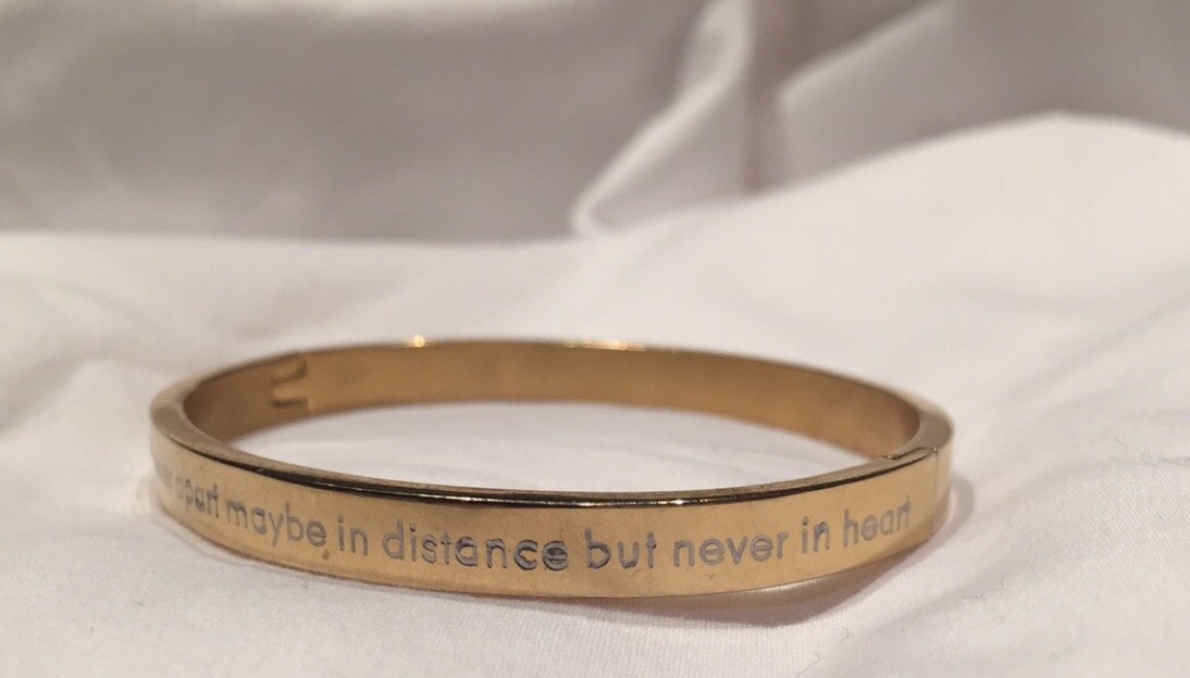 ree-33:  “Together forever never apart maybe in distance but never in heart”