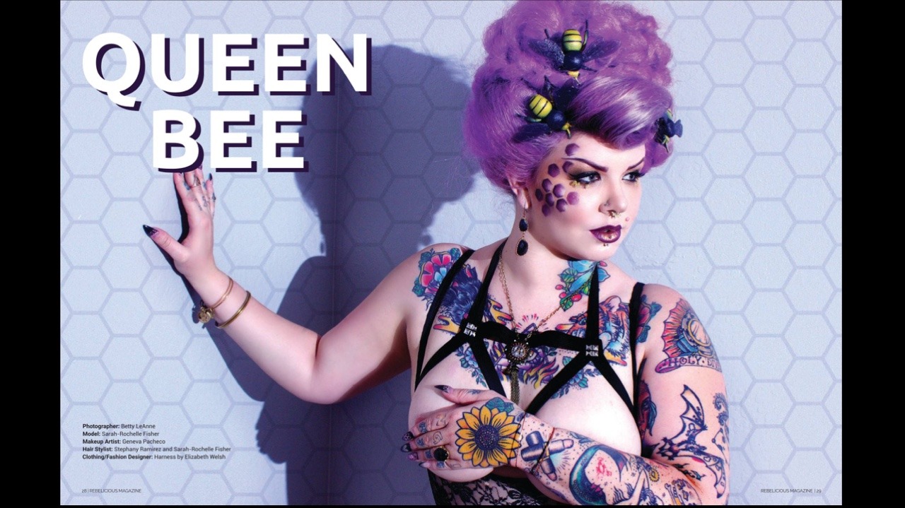 sarahbane666:  Check out our 8 page spread in Rebelicious Magazine! Photos by bettybettybangbang