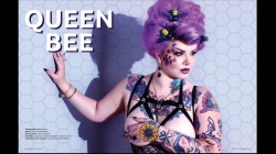 Sarahbane666:  Check Out Our 8 Page Spread In Rebelicious Magazine! Photos By Bettybettybangbang