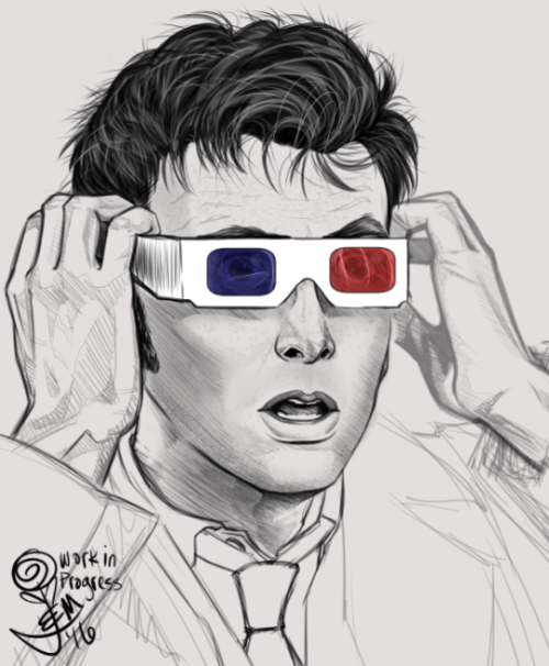 jem-scribbles:Finished!  =)  Thought I’d throw the work in progress pics in for fun, and then the pi