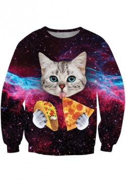 swagswagswag-u: Super Kawaii Cat Lines  Sweatshirt