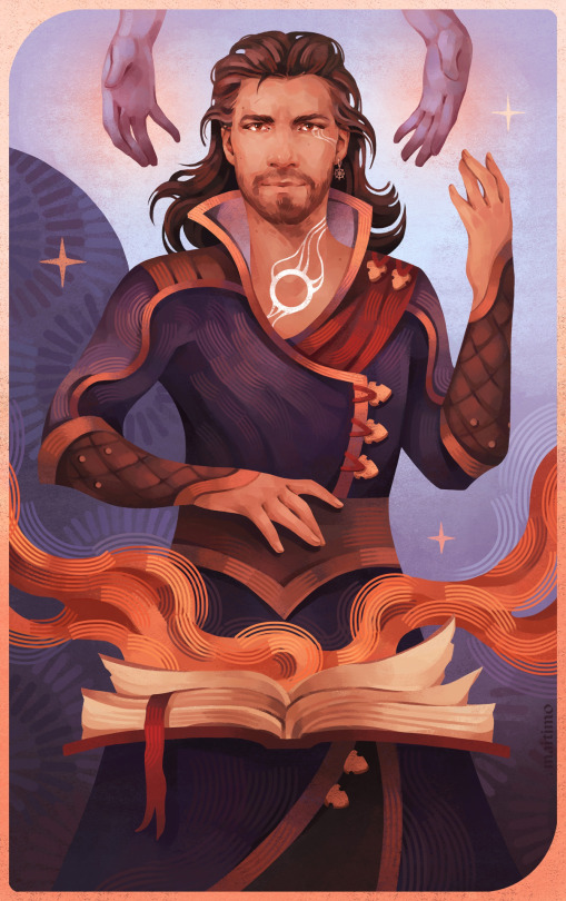 Guys I Am IN LOVE With This Commissioned Tarot That @point-maitimo Has Made Of My Tav Dani If Youre Interested