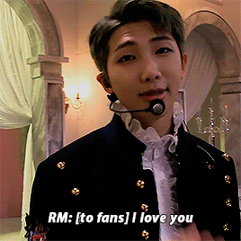 apgujeon:jin’s iconic flying kiss and his biggest fan, namjoon (trans)