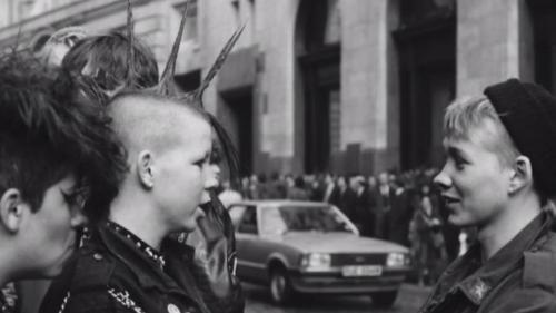 welcomeprincessovhell:femmevoid:adayinthelesbianlife:From film Rebel Dykes, documenting the forgotte