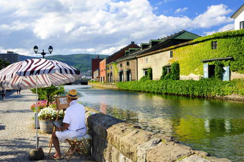 Otaru (小樽市 Otaru-shi) is a city and port in Shiribeshi, Hokkaido, Japan, northwest of Sapporo. The c