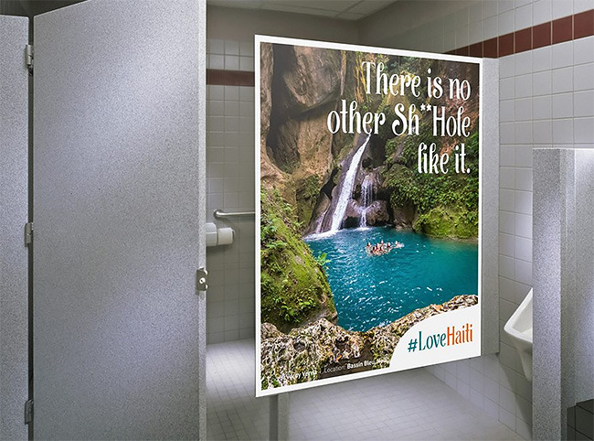 bobbycaputo:    These Cheeky Ads From Haiti Hope to Use Trump’s Words Against HimCreative