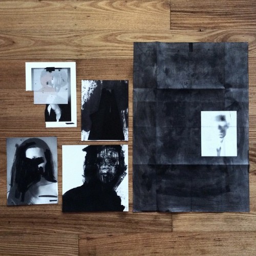 aliciahannahnaomi:Right now I am obsessed with the work of New York-based multi-disciplinary artist Jesse Draxler.   His contemporary, monochromatic works have a dark and elegantly primal quality that borders on the grotesque.  I was honoured to receive