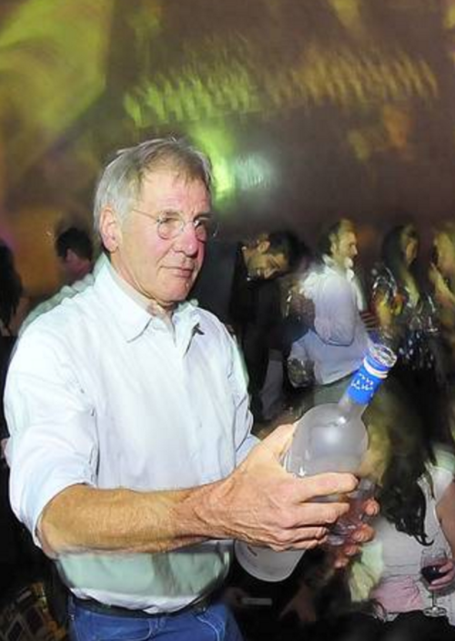 thegestianpoet:these photos of harrison ford in a club are the funniest things ive ever seen.. like 