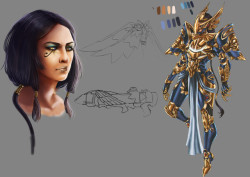 remhadley:Pharah Skin by Maëva Godard  