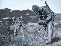 partisan1943: Soldiers of the Albanian People’s Army training for chemical warfare.