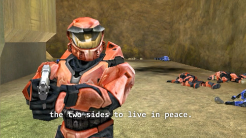 j-jocosplay:Remember when Sarge explained the plot of Season 12 of Red vs Blue back in Season 3?