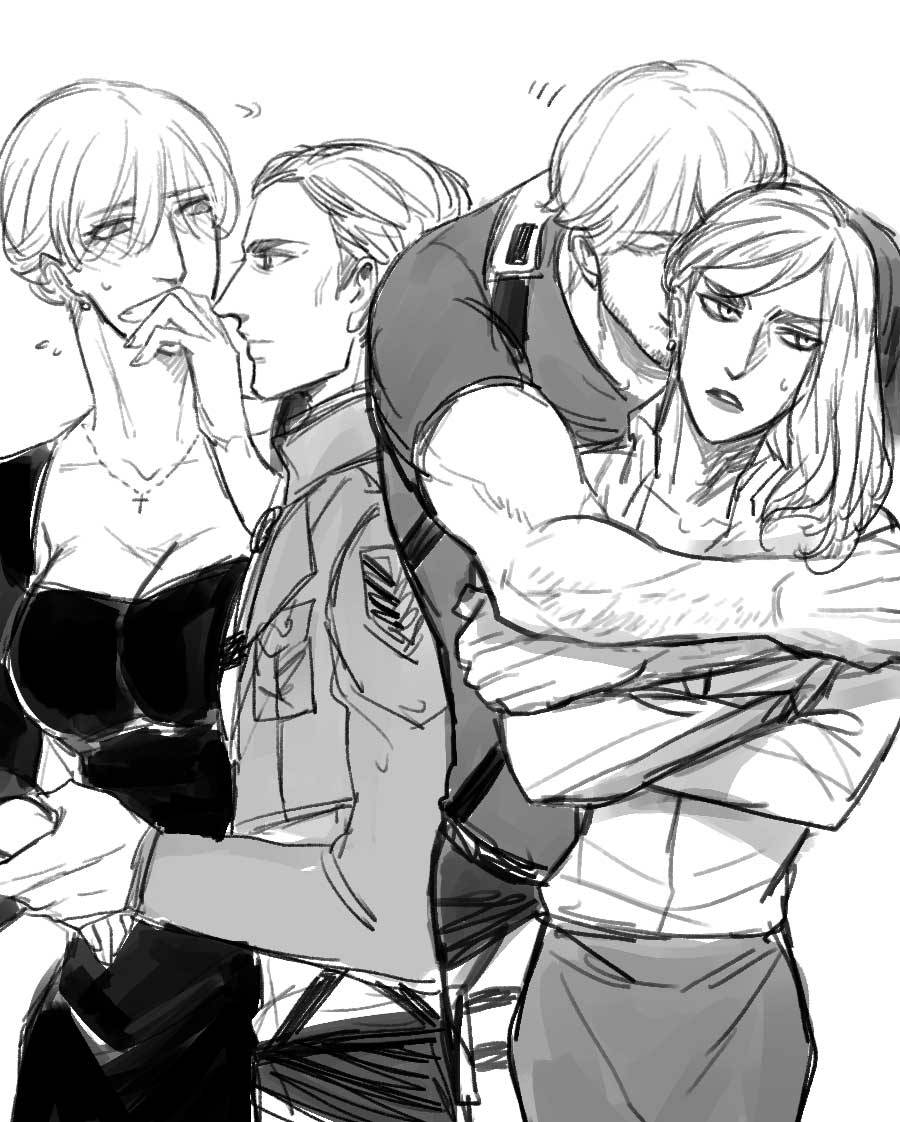 winslowww: fem Erwin x Mike 